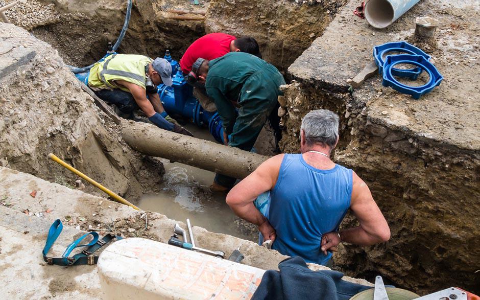 canalisation assainissement Orgeval