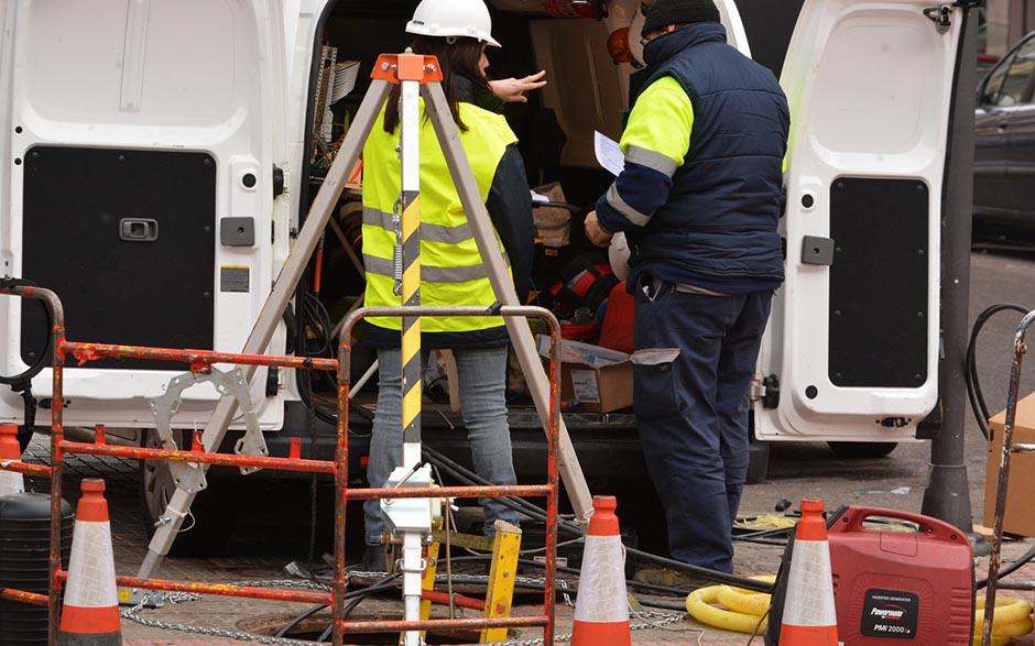 travaux assainissement Rubelles